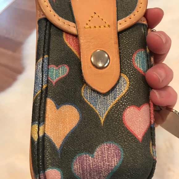 Dooney & Bourke satchel bag & mini wristlet phone case mommy daughter set - Picture 3 of 14